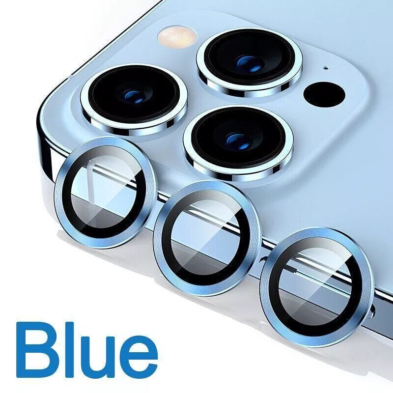 Camera LensGlass Protector Metal Ring for iPhone 17 Pro 14Pro 15Pro 16Pro 17E 13