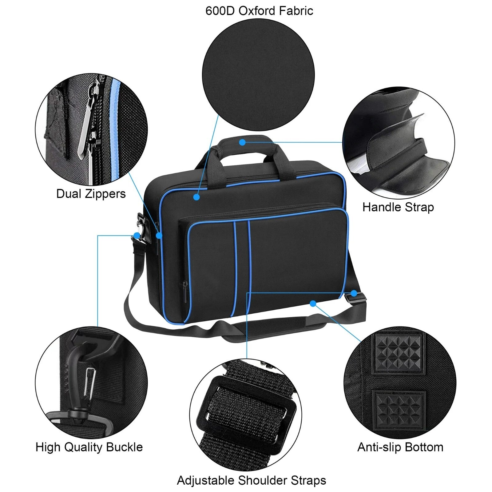 Travel Storage Bag For PlayStation 5
