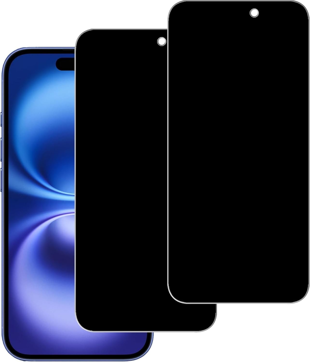 2Pc Privacy Screen Protector Tempered Glass For iPhone 17 Pro Max 16 15 14 13 12