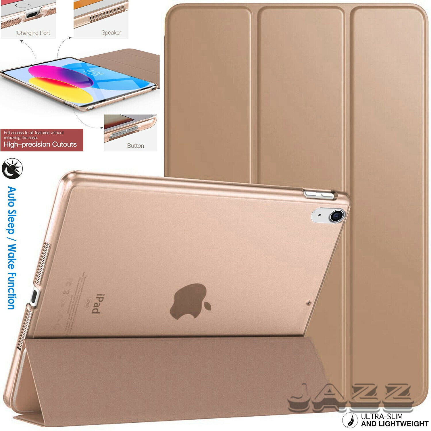 Leather Magnetic Smart Case for Apple iPad
