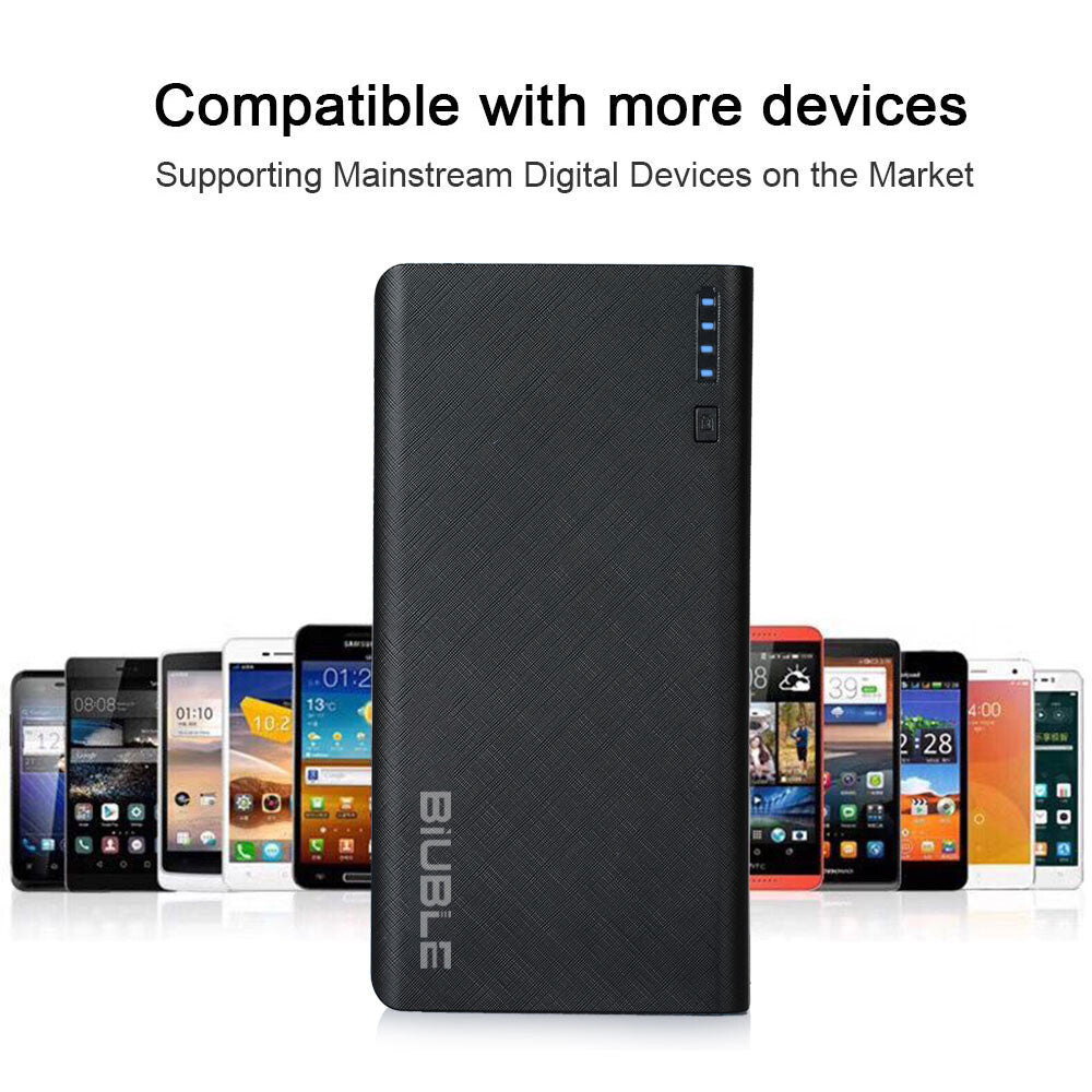9000000mAh Power Bank 4 USB LED Fast Charger Battery Pack for Mobile Phone
