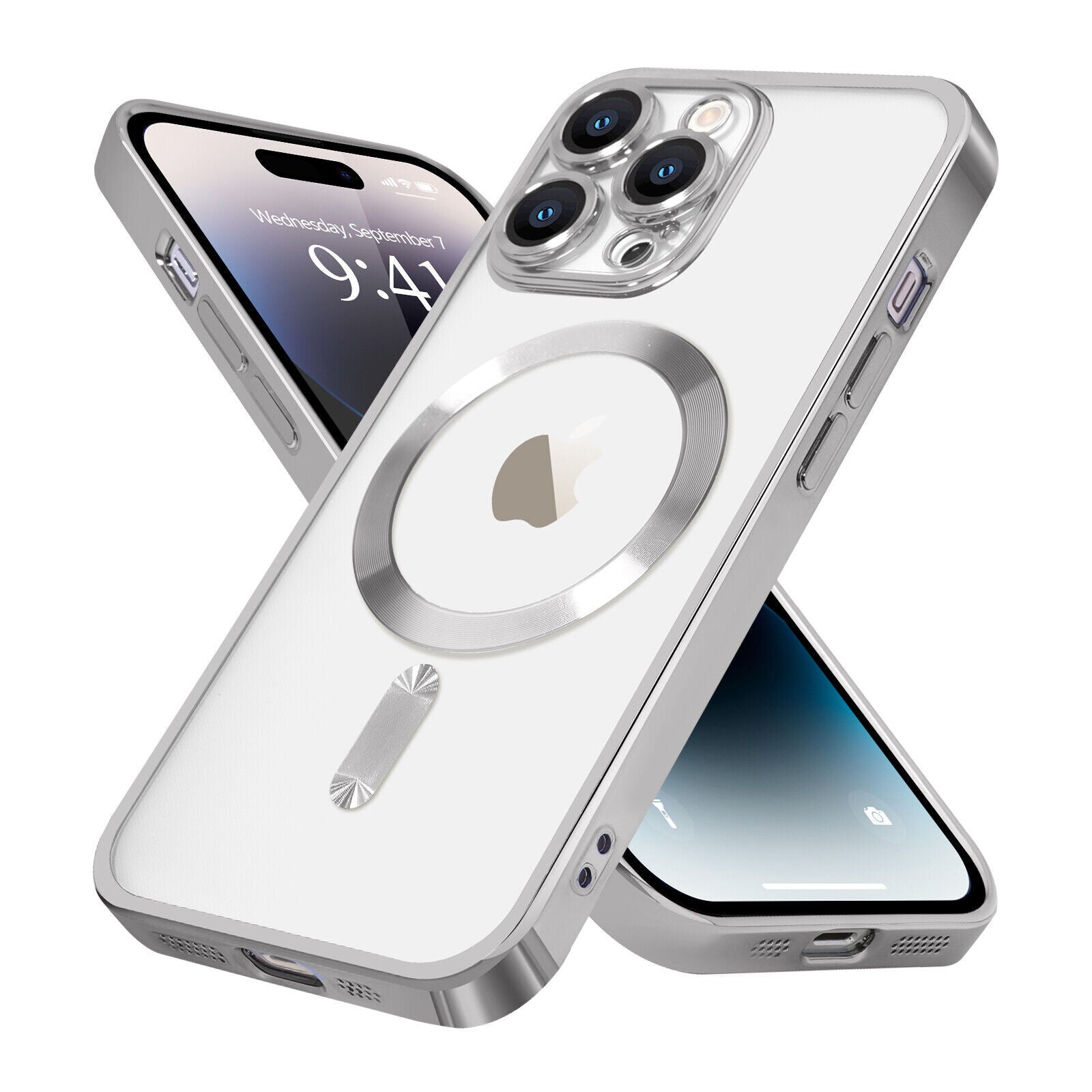 Case For iPhone 16 Pro Max 14 13 12 15 17 Pro 17E 16 Shockproof Magsafe Magnetic