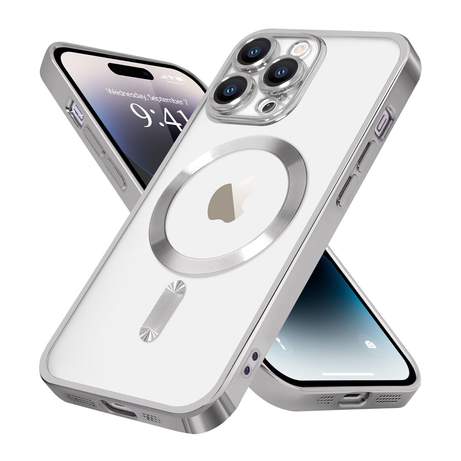 Case For iPhone 16 Pro Max 14 13 12 15 17 Pro 17E 16 Shockproof Magsafe Magnetic