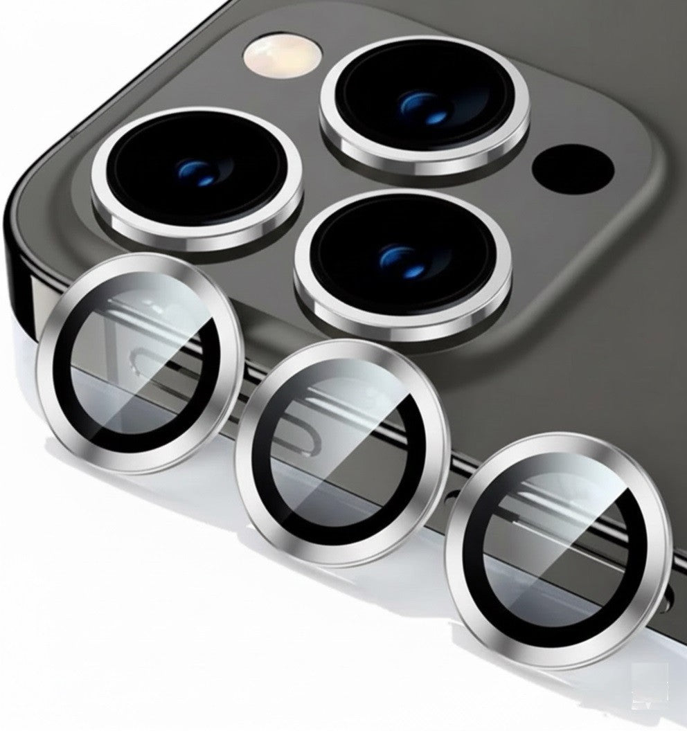 Camera LensGlass Protector Metal Ring for iPhone 17 Pro 14Pro 15Pro 16Pro 17E 13
