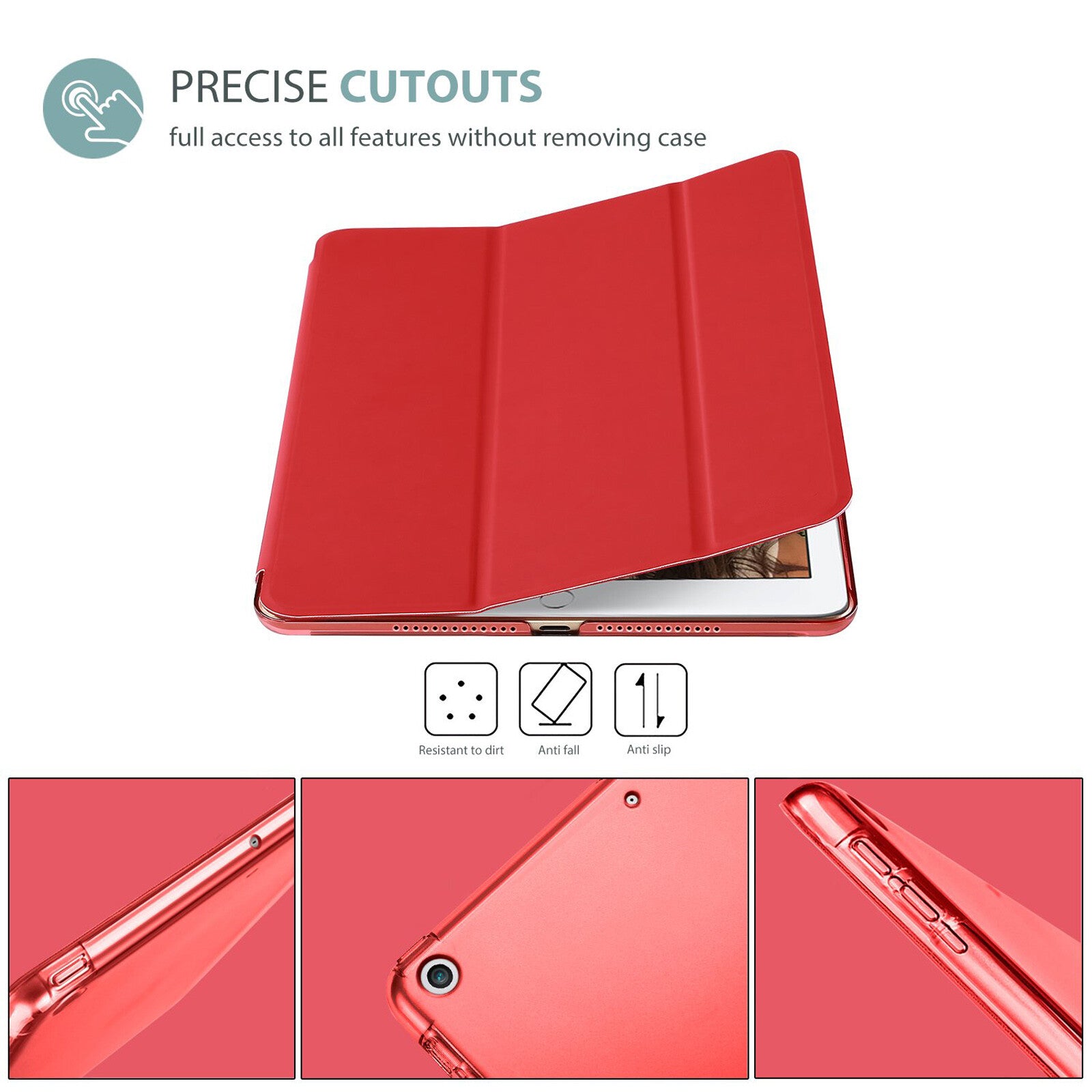 iPad Smart Multi Colour Case
