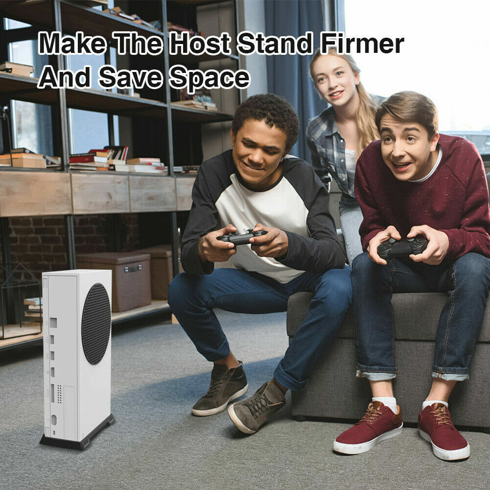 Vertical Stand with Built-in Cooling Vents for Xbox Series S Console Accessories