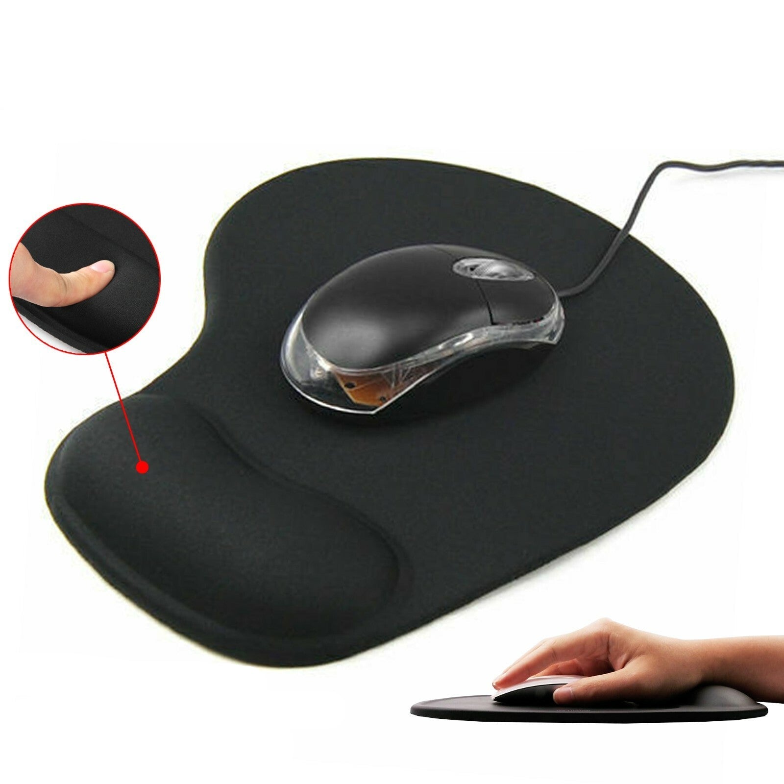 Mouse Mat Gaming Anti-Slip Large Pad PC