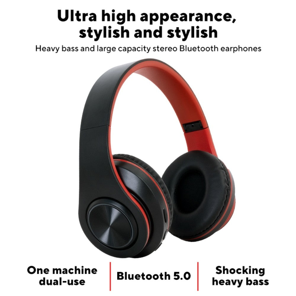 Headphones Bass HiFi Over Ear Headset Earphone Stereo Noise Cancelling Headset