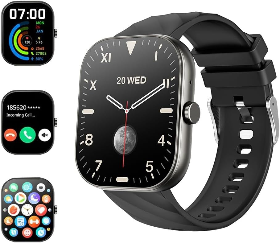 Smart Watch Unisex Fitness Tracker Blood Pressure Heart Rate Sport Watches UK