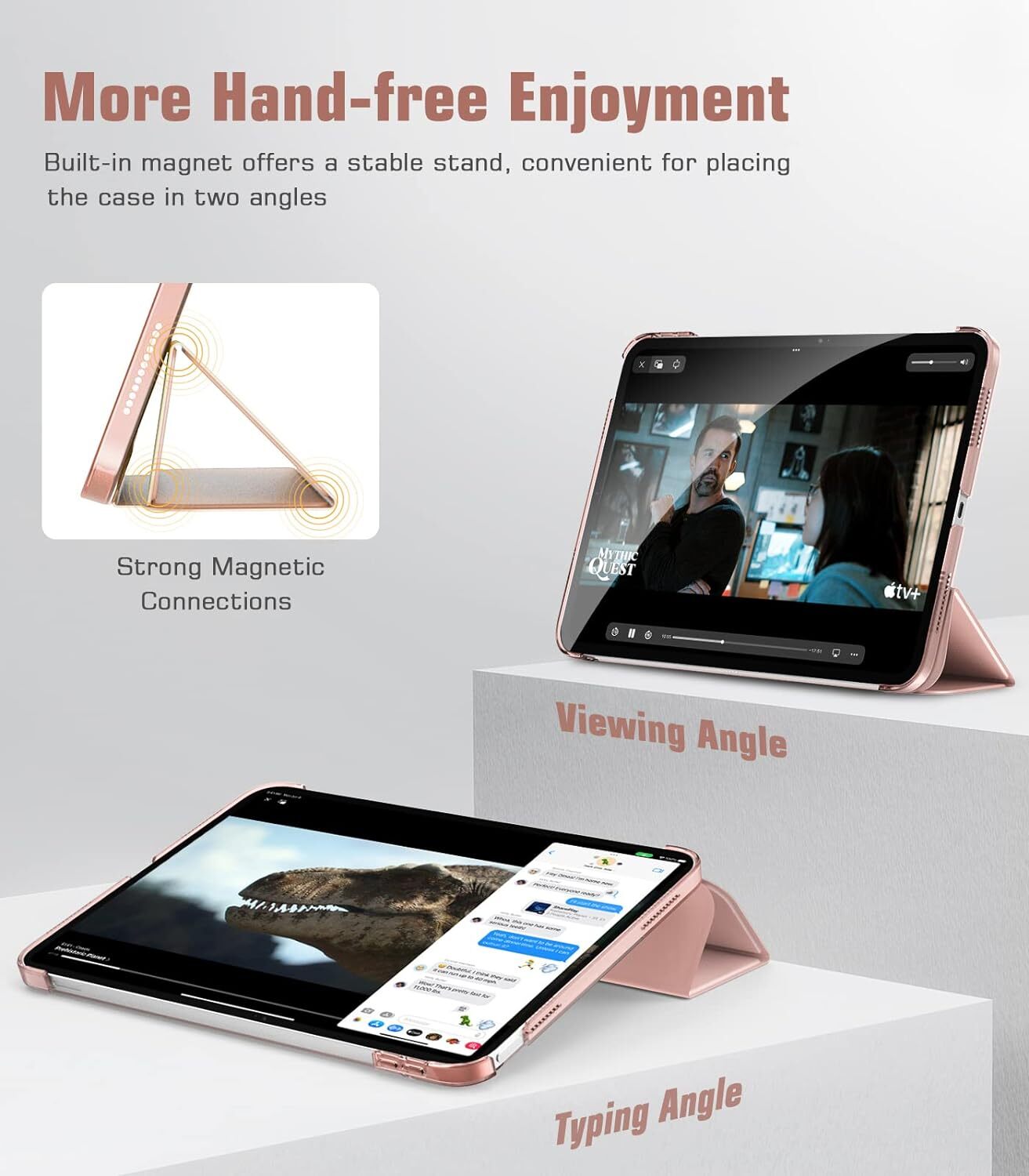 Leather Magnetic Smart Case for Apple iPad
