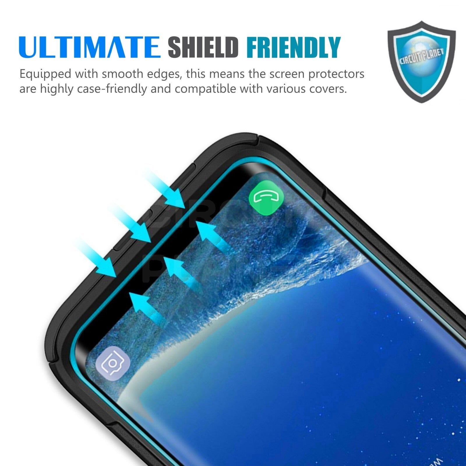 Privacy Tempered Glass Screen Protector For Samsung