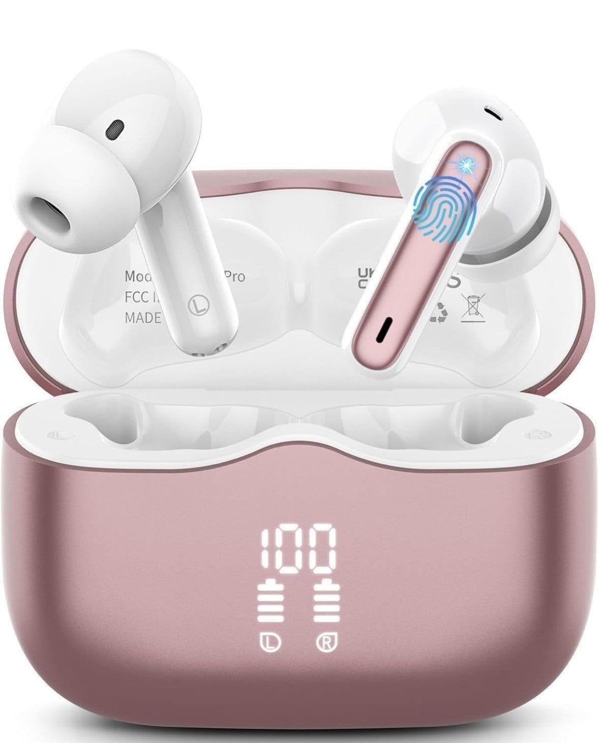 Wireless Earbuds Bluetooth 5.3 in Ear with HiFi Stereo Deep Bass