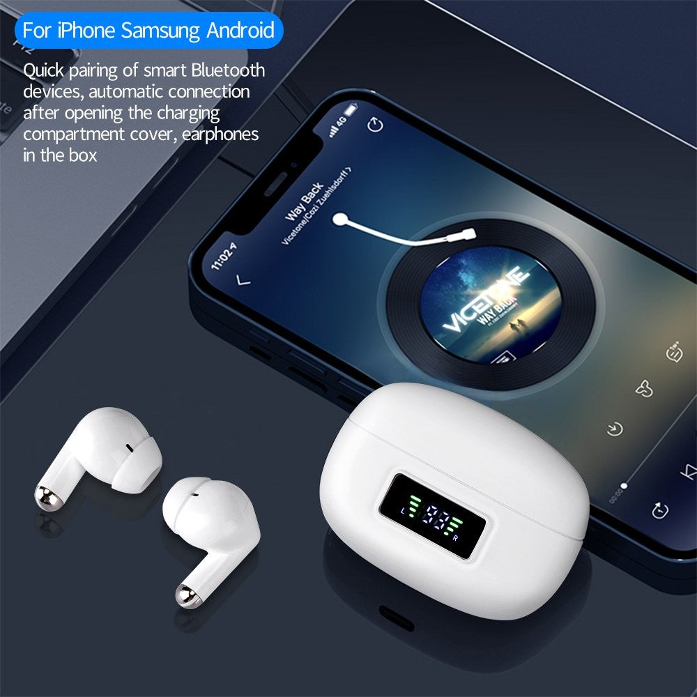 TWS Wireless Bluetooth Earphones Air In-Ear Pods Buds for iphone Samsung Android