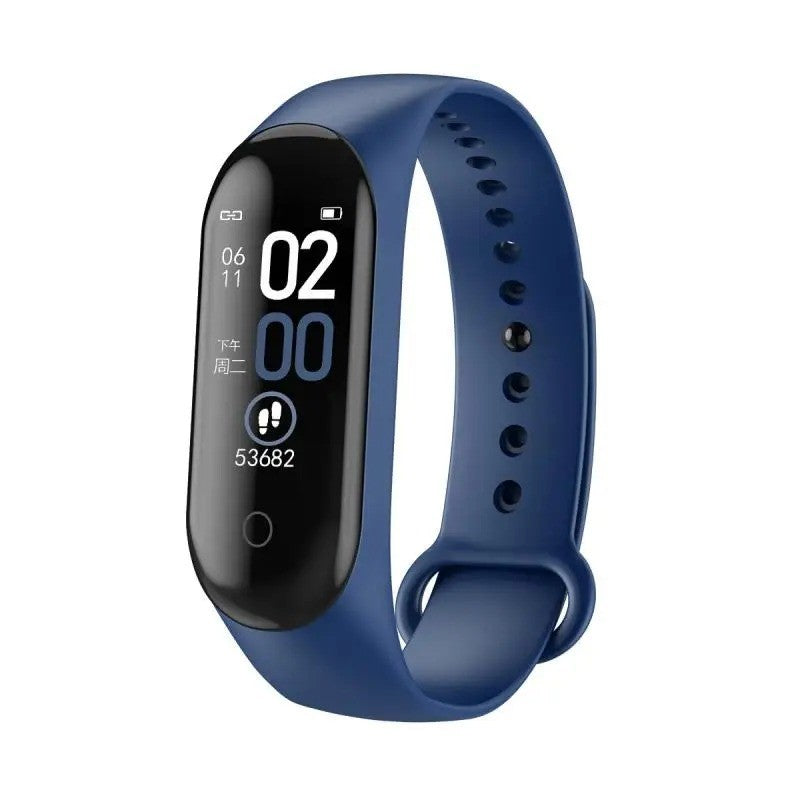 M4 Smart Watch Fitness Tracker Bluetooth Waterproof Sports Wristband Heart