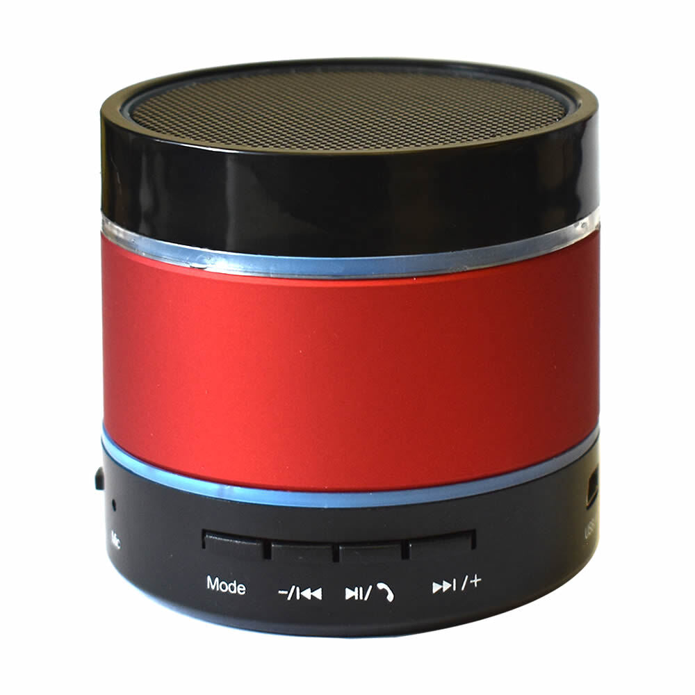 JUSTOP Bluetooth Wireless Speaker Portable LED Light Extra Bass Loud MicroSD UK