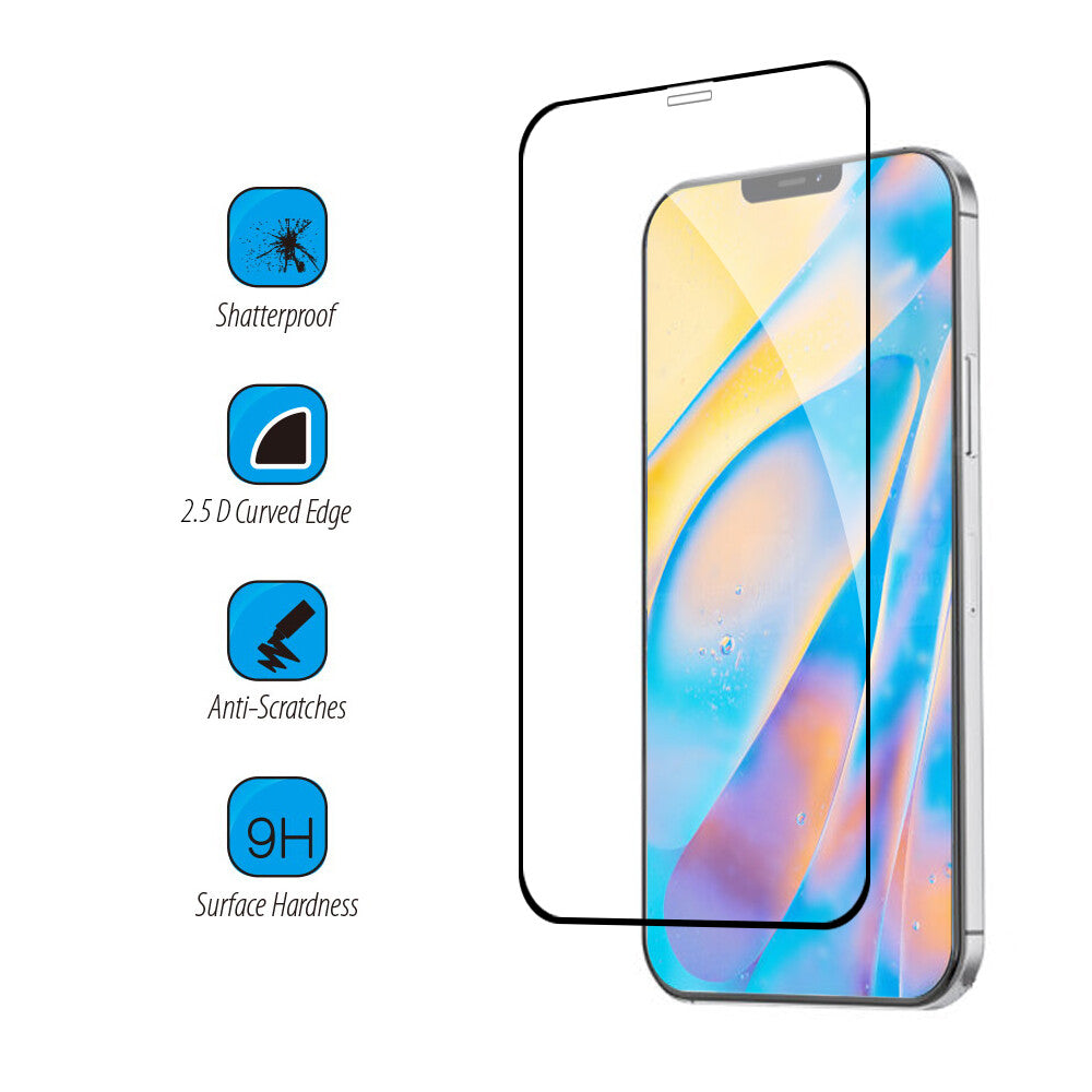 Full Cover TEMPERED Glass For iPhone 17 16 15 14 12 13 PRO MAX Screen Protector