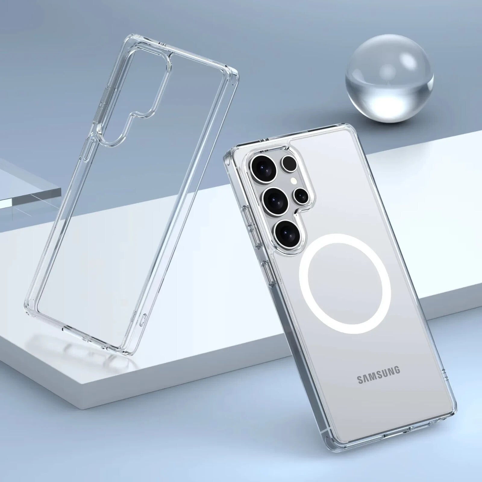 Case For Samsung Galaxy S26 S25 S24 S23 S22 Ultra Clear Phone Cover
