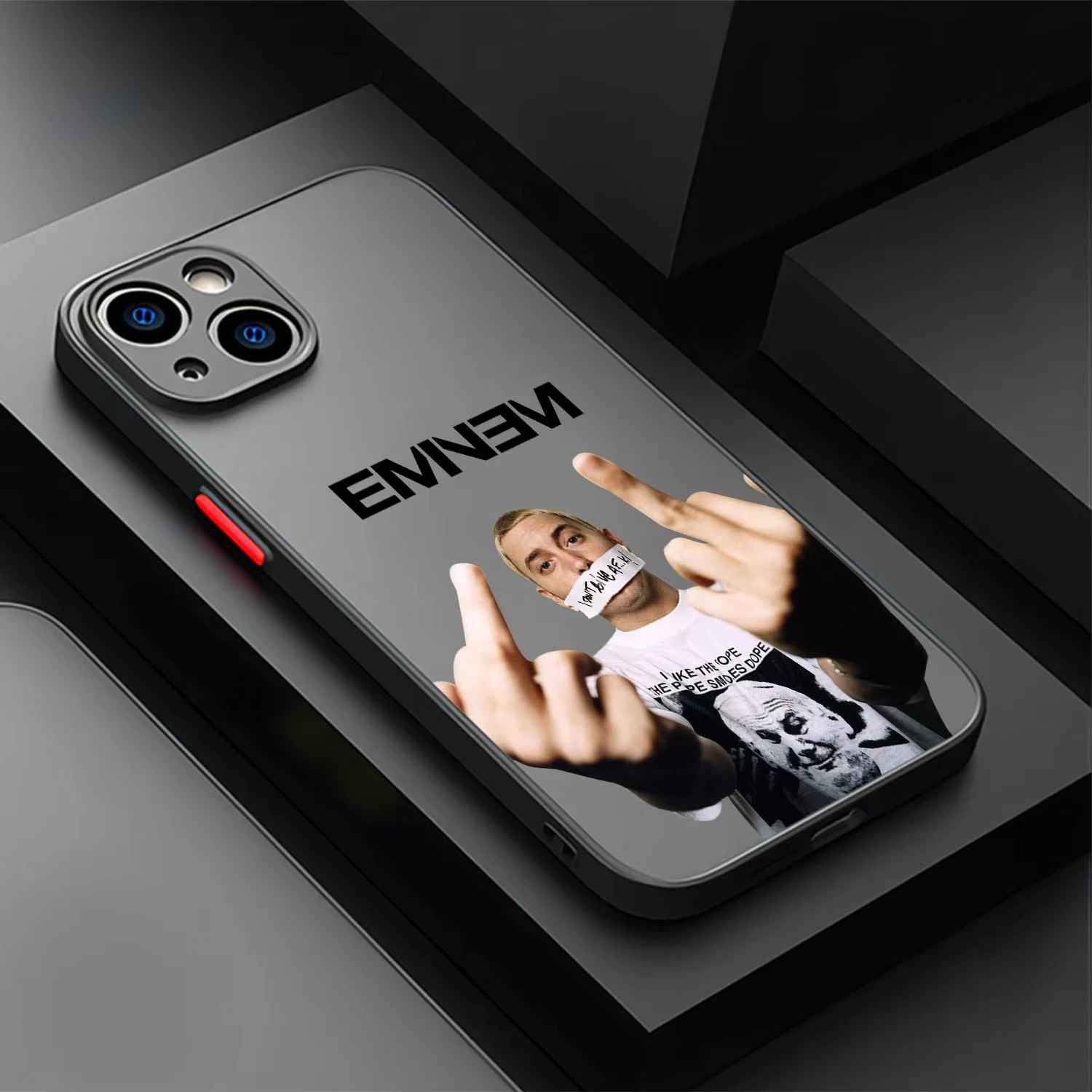 Rap Music Inspired Matte Phone Case For iPhone 7 to 16 Pro Max Cover UK Delivery