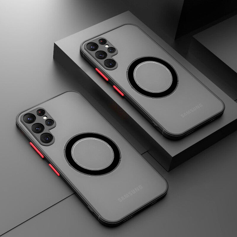 Shock Proof Magnetic Phone Case For Samsung S Models