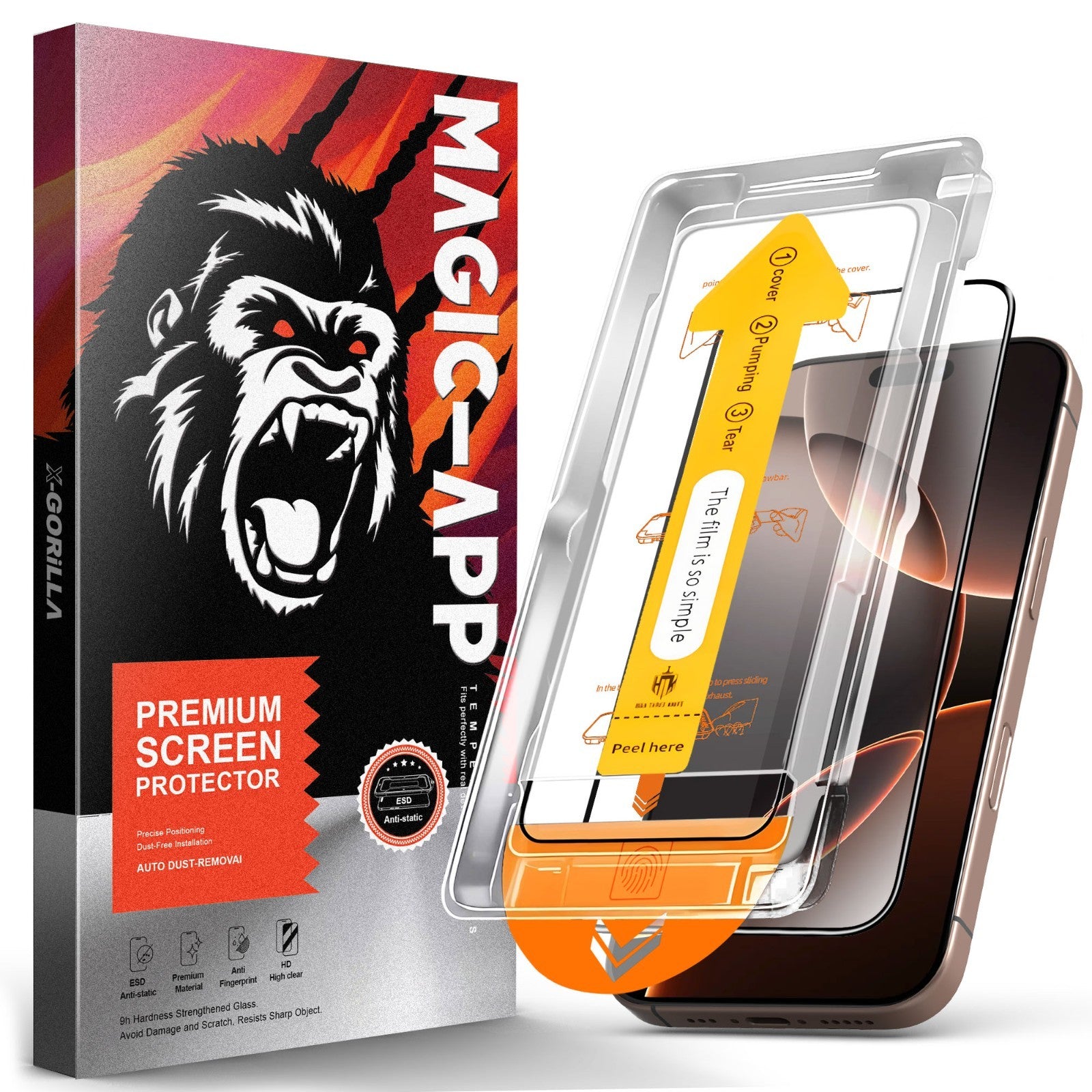 Tempered Glass Screen Protector For iPhones