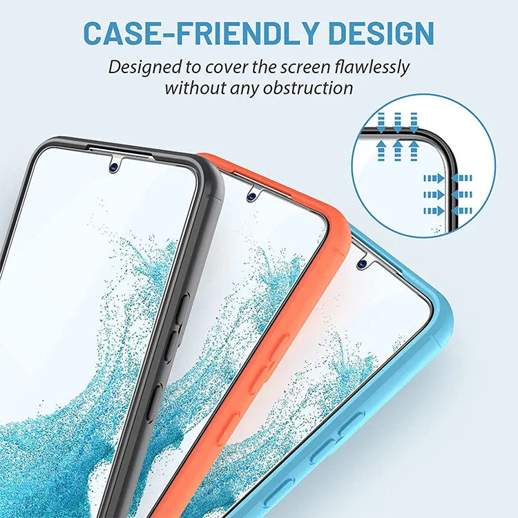 2 PACK Tempered Glass Screen Protector For Samsung S26 S25 S24 S22 S23 +