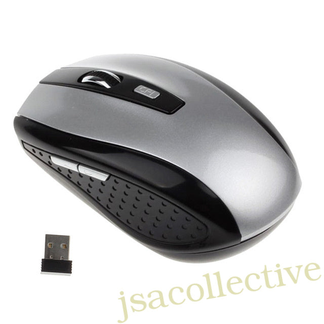 Wireless Mouse For Laptop Cordless 2.4ghZ USB