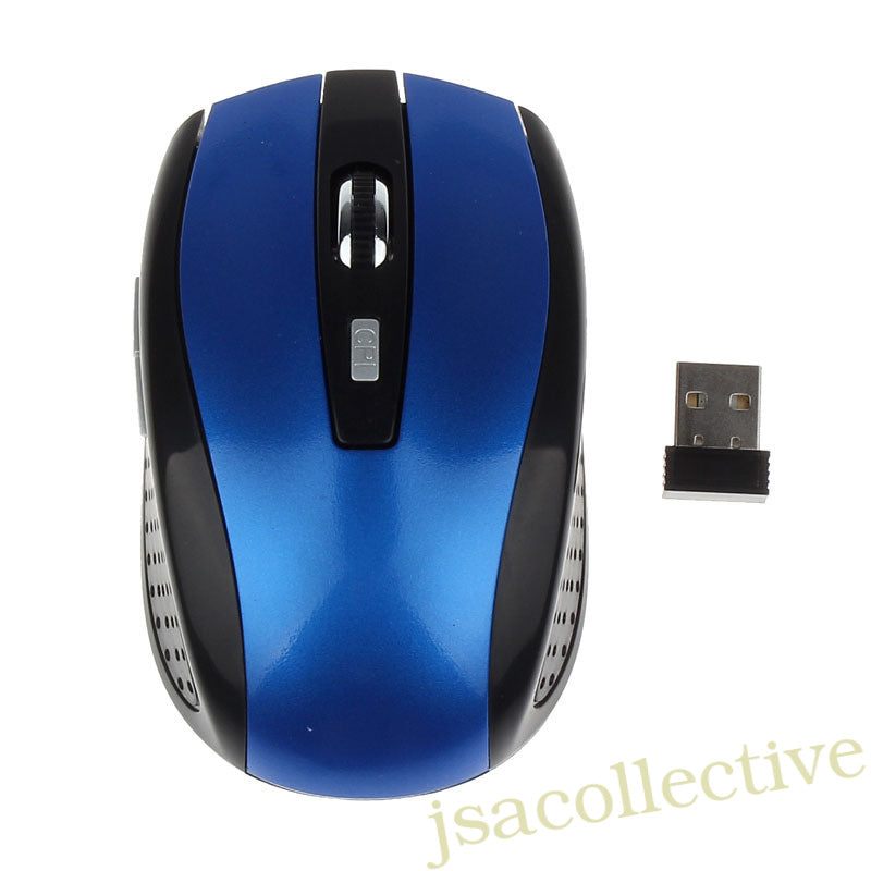 Wireless Mouse For Laptop Cordless 2.4ghZ USB