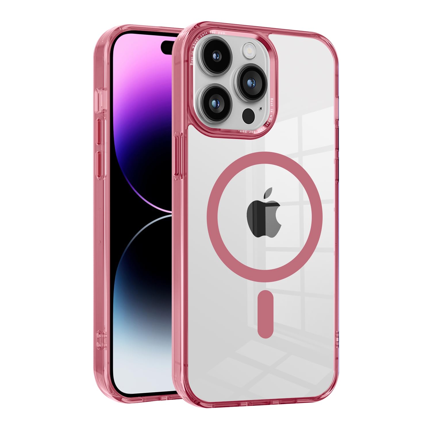Magnetic Case for Apple iPhone 17 Pro Max Transparent Rugged Shockproof