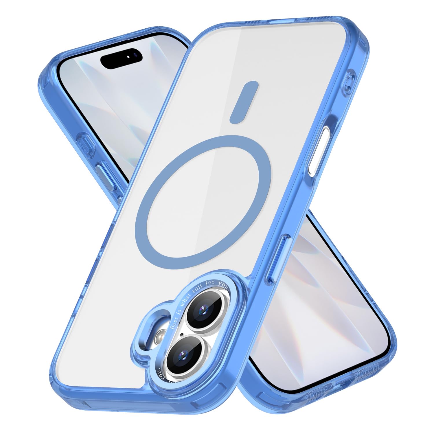 Magnetic Case for Apple iPhone 17 Pro Max Transparent Rugged Shockproof