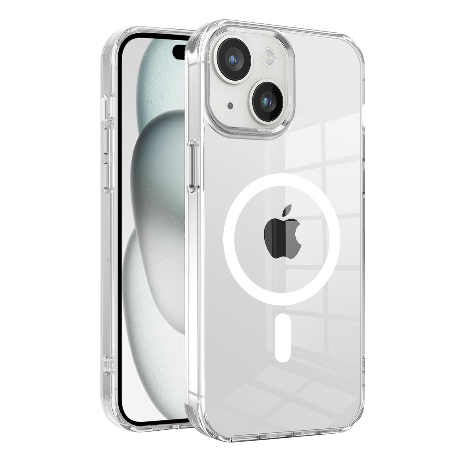 Magnetic Case for Apple iPhone 17 Pro Max Transparent Rugged Shockproof
