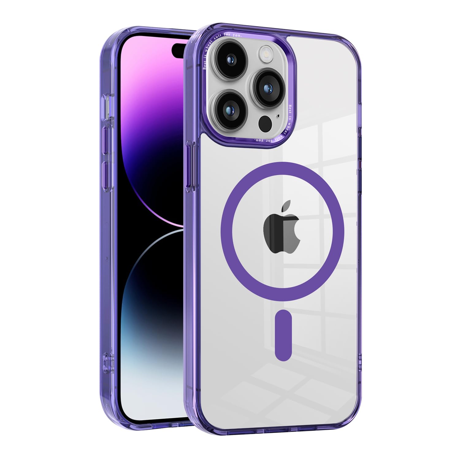 Magnetic Case for Apple iPhone 17 Pro Max Transparent Rugged Shockproof