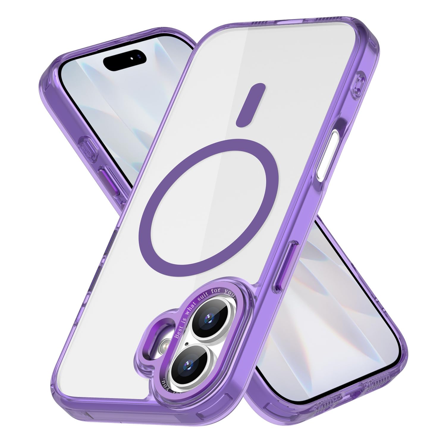 Magnetic Case for Apple iPhone 17 Pro Max Transparent Rugged Shockproof
