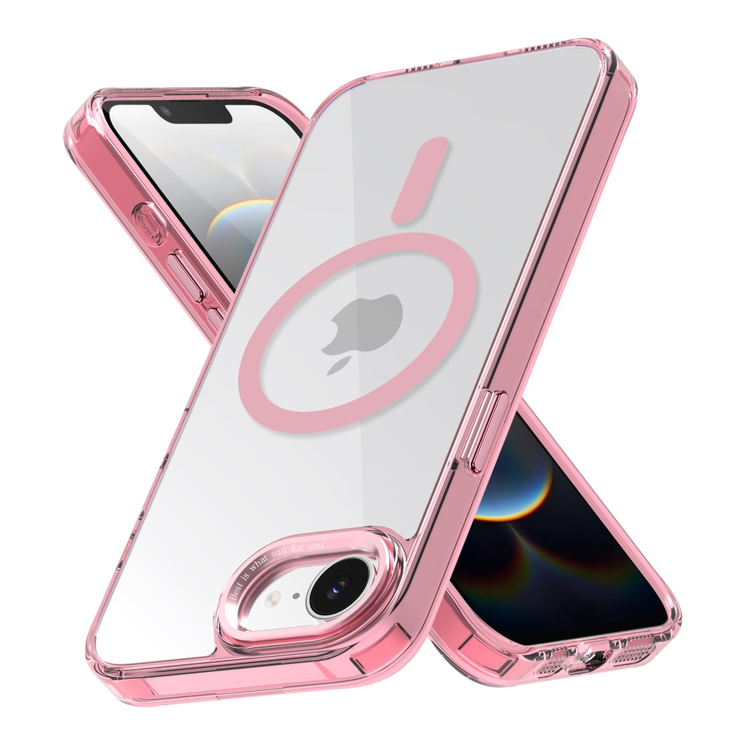 Magnetic Case for Apple iPhone 17 Pro Max Transparent Rugged Shockproof