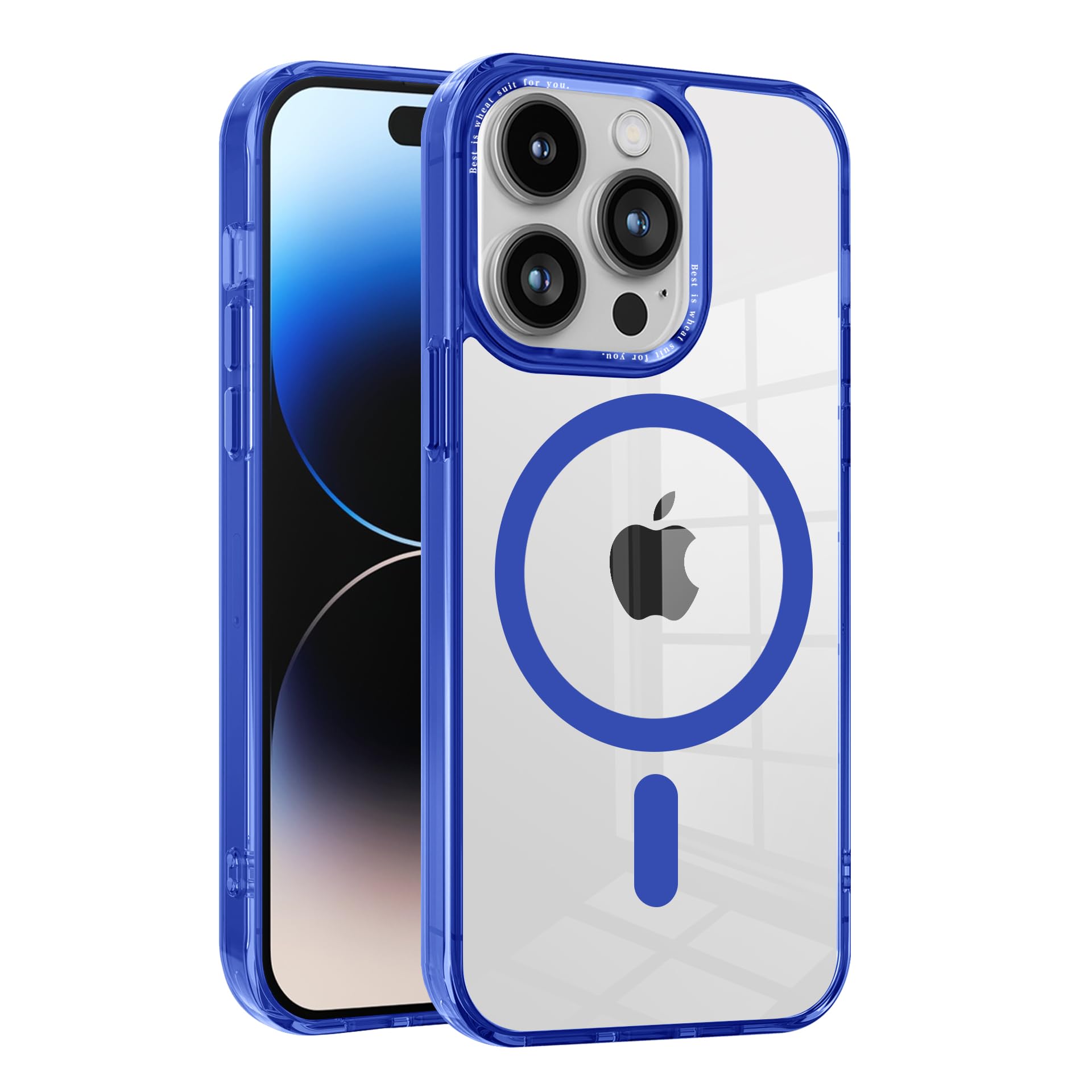 Magnetic Case for Apple iPhone 17 Pro Max Transparent Rugged Shockproof