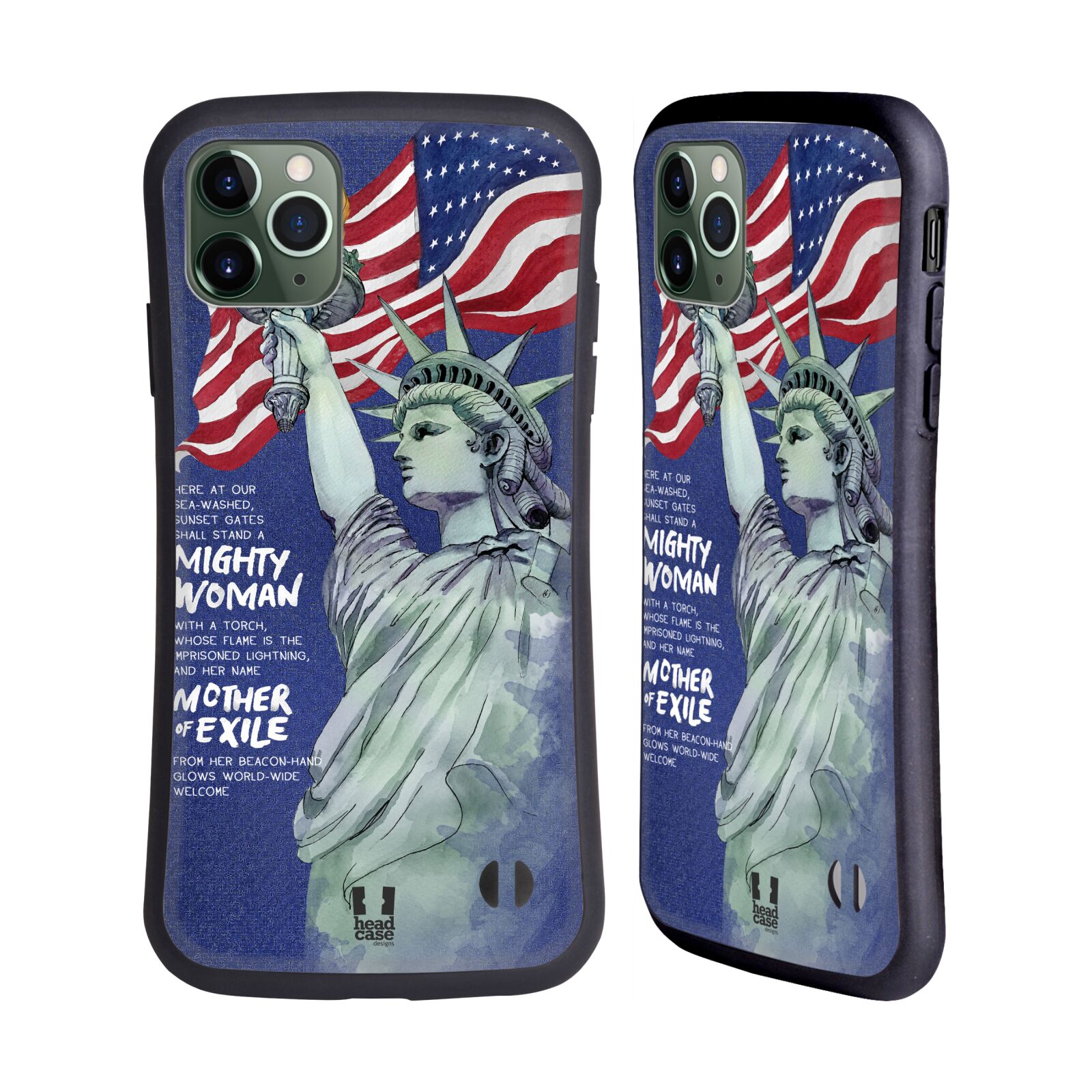 Head Case Contemporary America Hybrid Case for iPhones