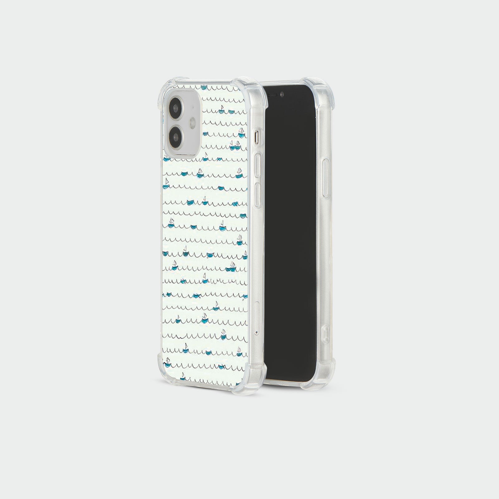 Case for iPhone 15 14 13 12 11 Se 8 Pro Shockproof Anchor Sea Beach