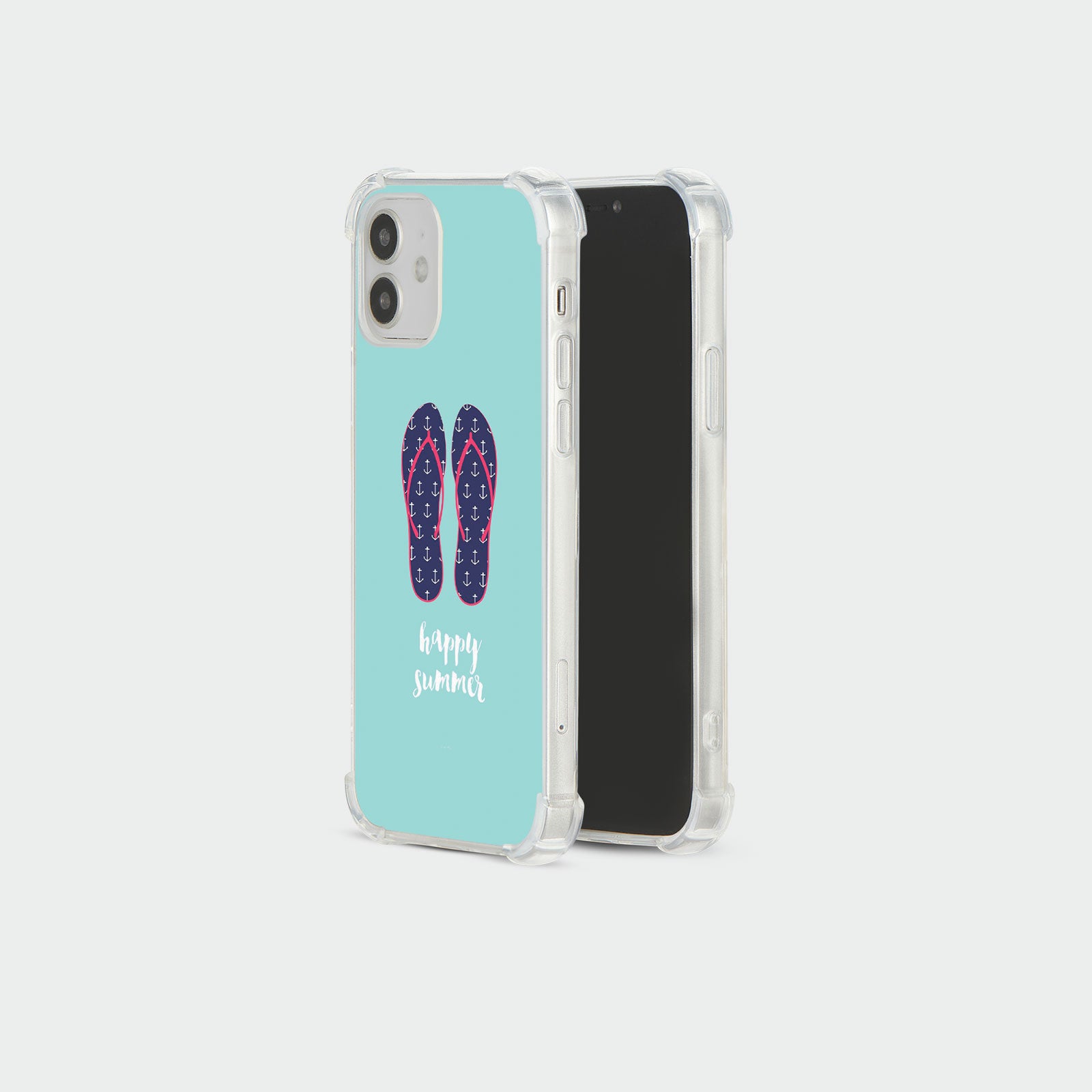 Case for iPhone 15 14 13 12 11 Se 8 Pro Shockproof Anchor Sea Beach