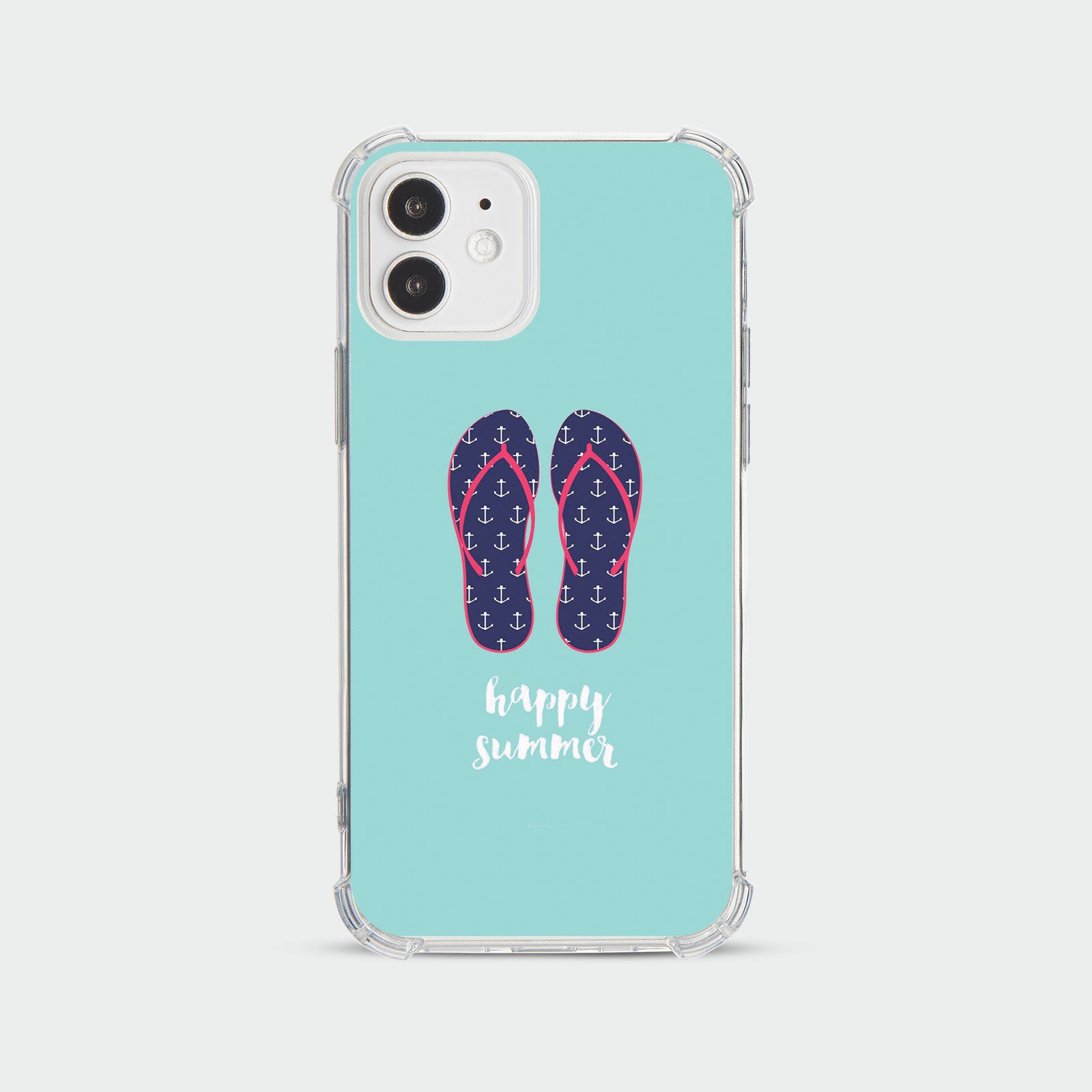 Case for iPhone 15 14 13 12 11 Se 8 Pro Shockproof Anchor Sea Beach