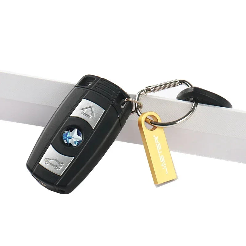 10 color USB Flash Drive 4/8/16/32gb pendrive Cle USB Flash Stick Pen Drive waterproof 64 128GB metal memory stick flash drive