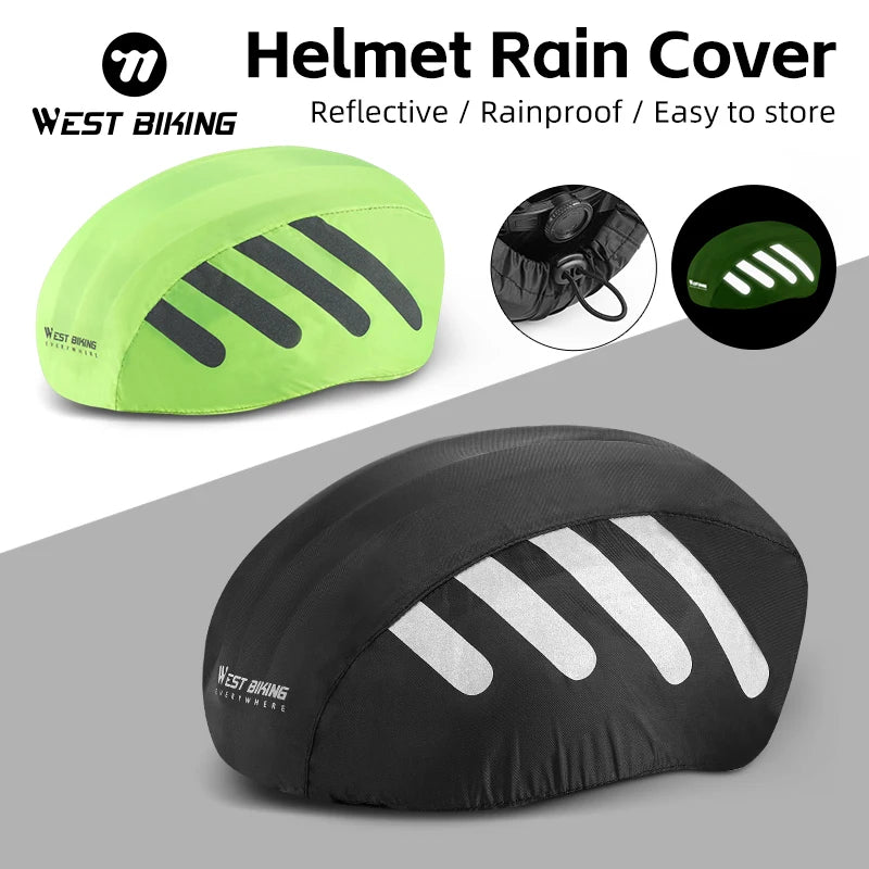 Bicycle Helmet Rain Cover Waterproof Cycling Accessories