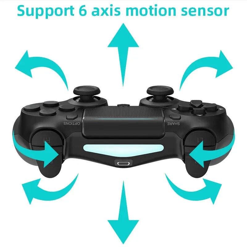 DATA FROG Bluetooth-Compatible Game Controller for PS4/Slim/Pro