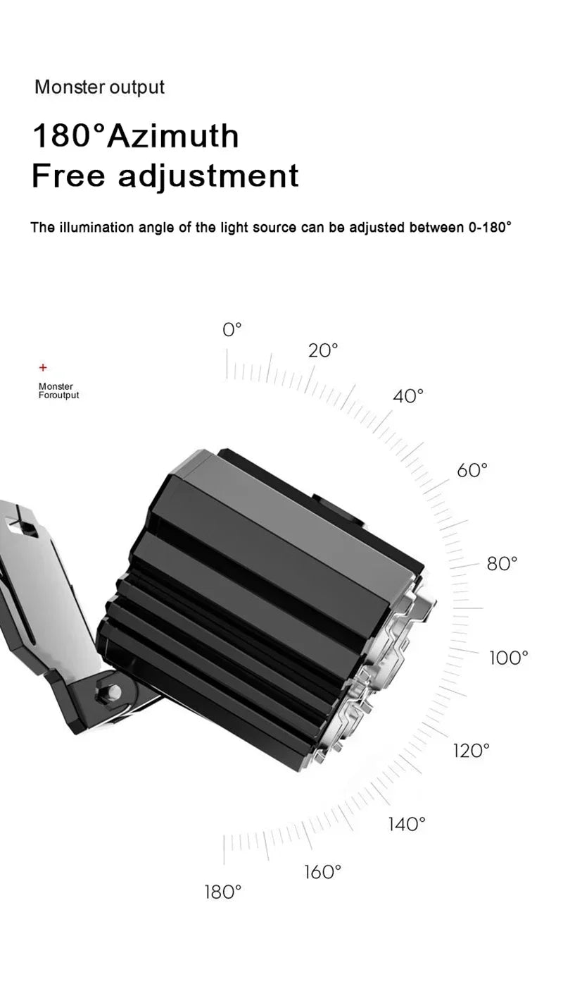 USB Rechargeable 5 LED Headlamp Super Bright Head-Mounted Strong Flashlight Built-in Battery Outdoor Camping Night Fishing Lamp