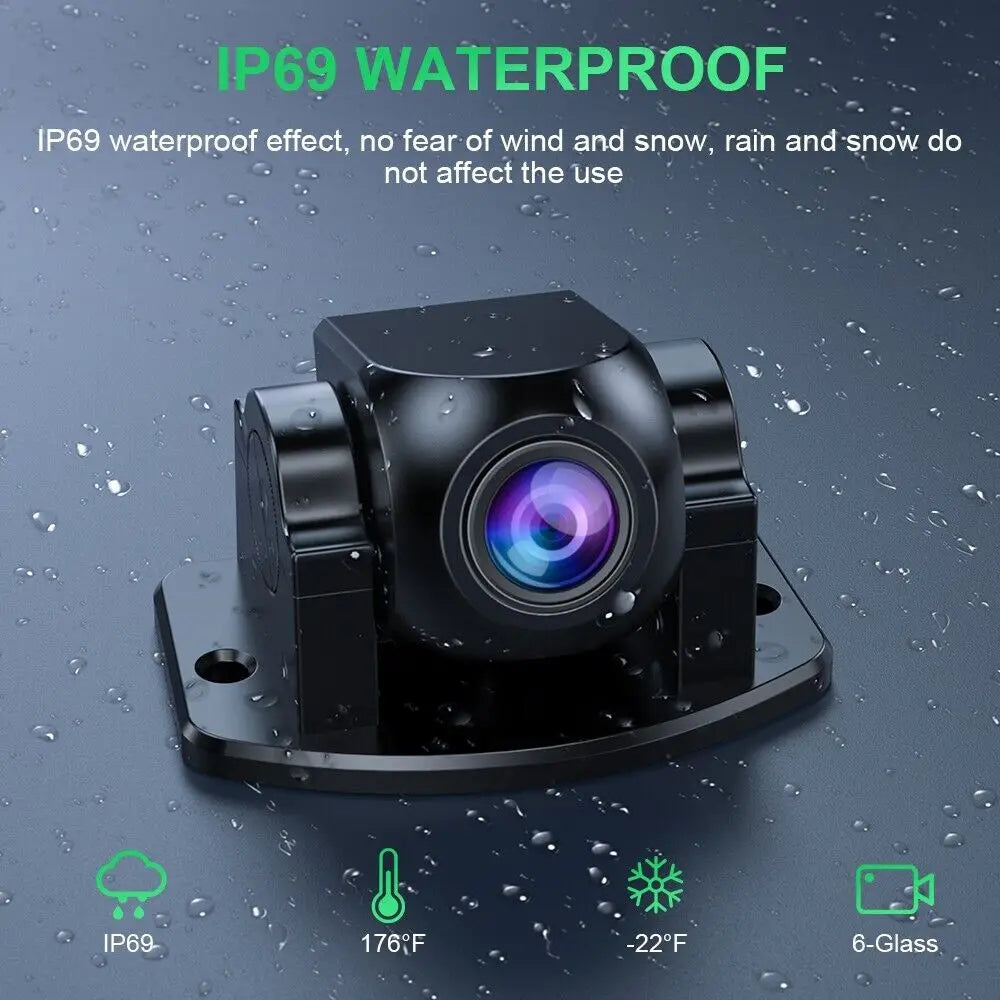 Waterproof HD Reverse Camera Car Front Rear View Backup Parking Night Vision CAM