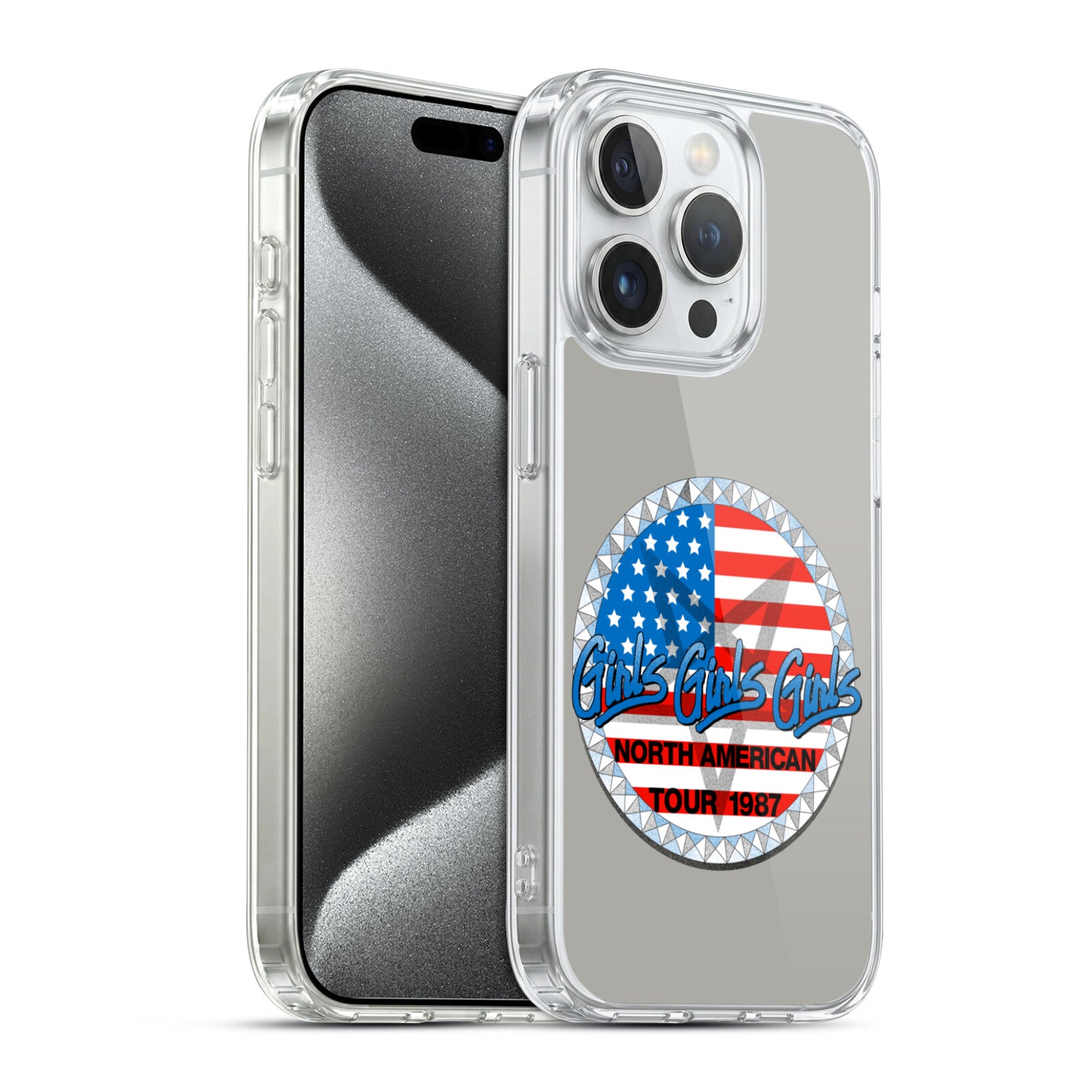 Official Motley Tours Gel Case for Apple iPhone Phones