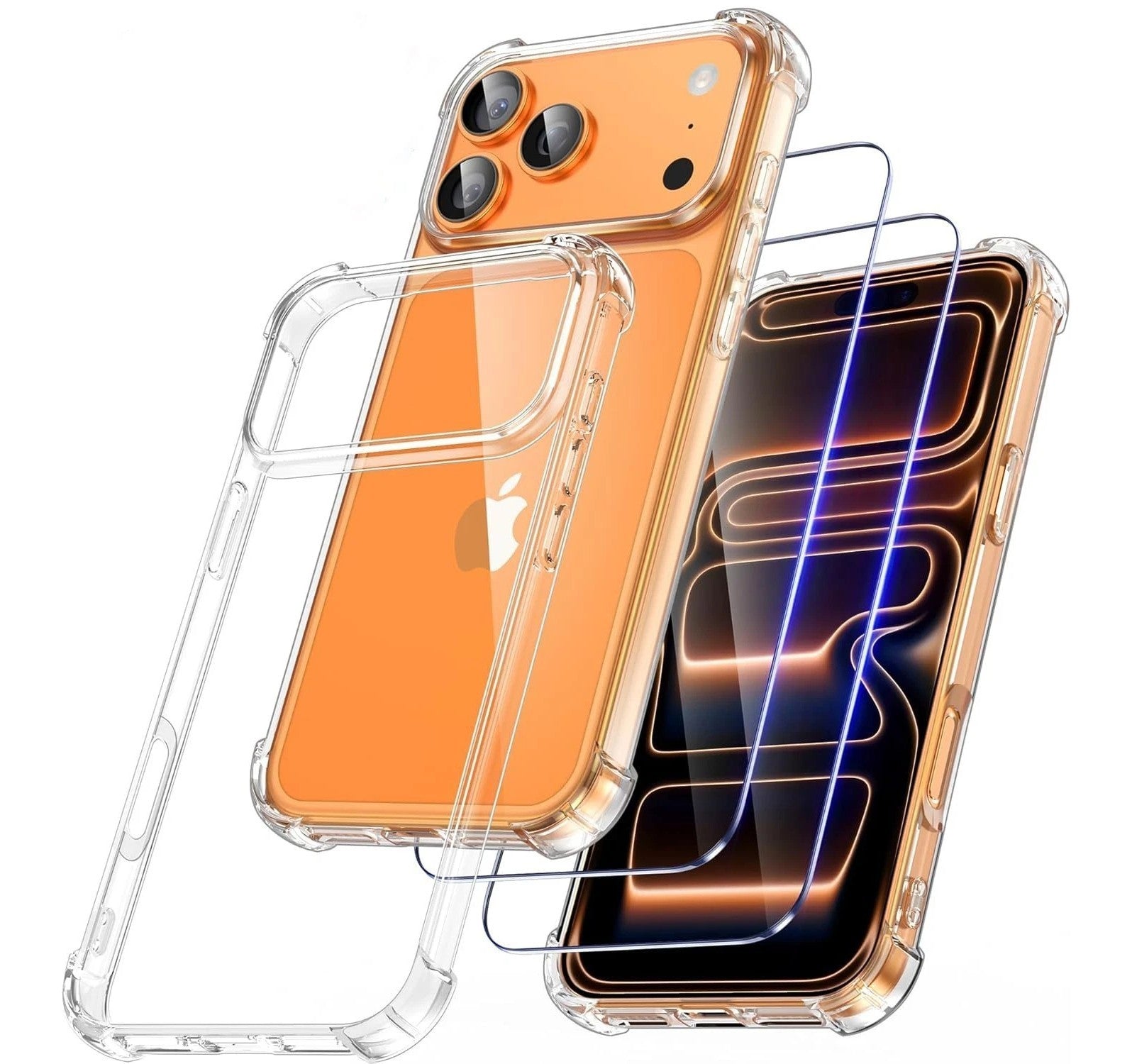 Case for iPhone 17 Clear Shockproof Case Phone Cover