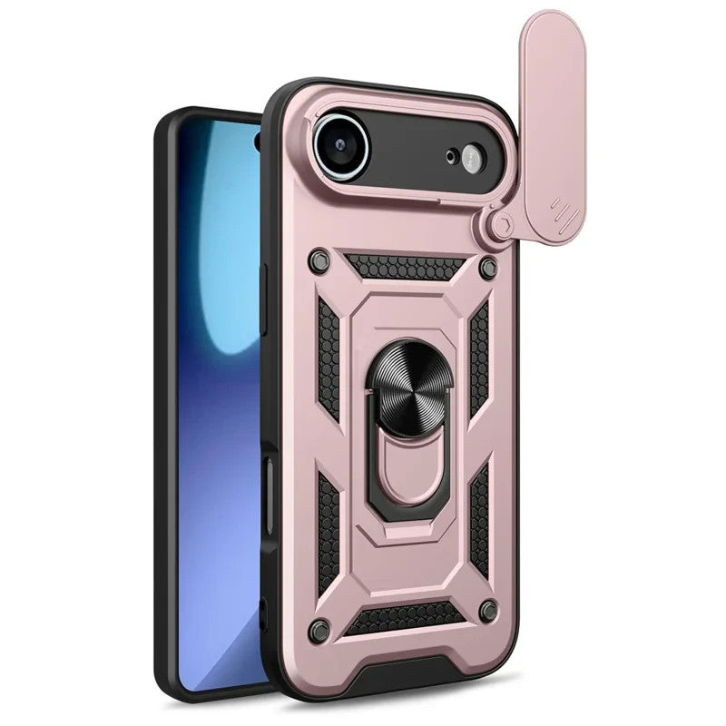 Shockproof Ring Stand Armor Case For iPhone