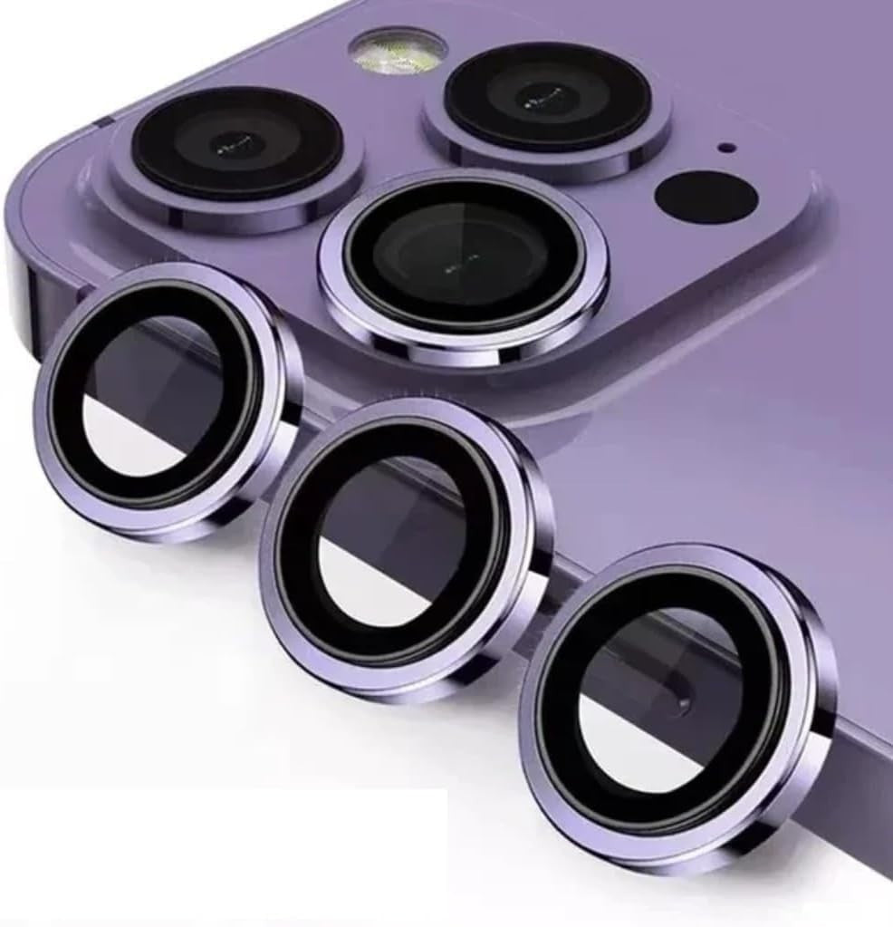 Camera LensGlass Protector Metal Ring for iPhone 17 Pro 14Pro 15Pro 16Pro 17E 13