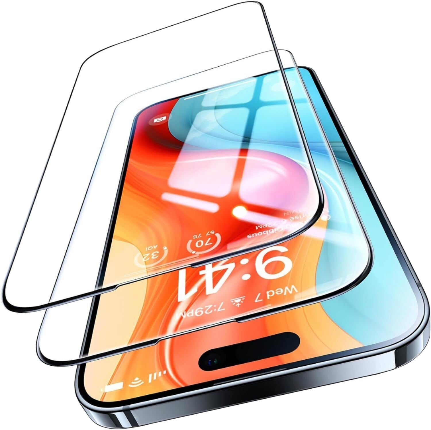 Full Cover Screen Protector For iPhone 17 Pro MAX 16 15 14 13 11 Tempered Glass