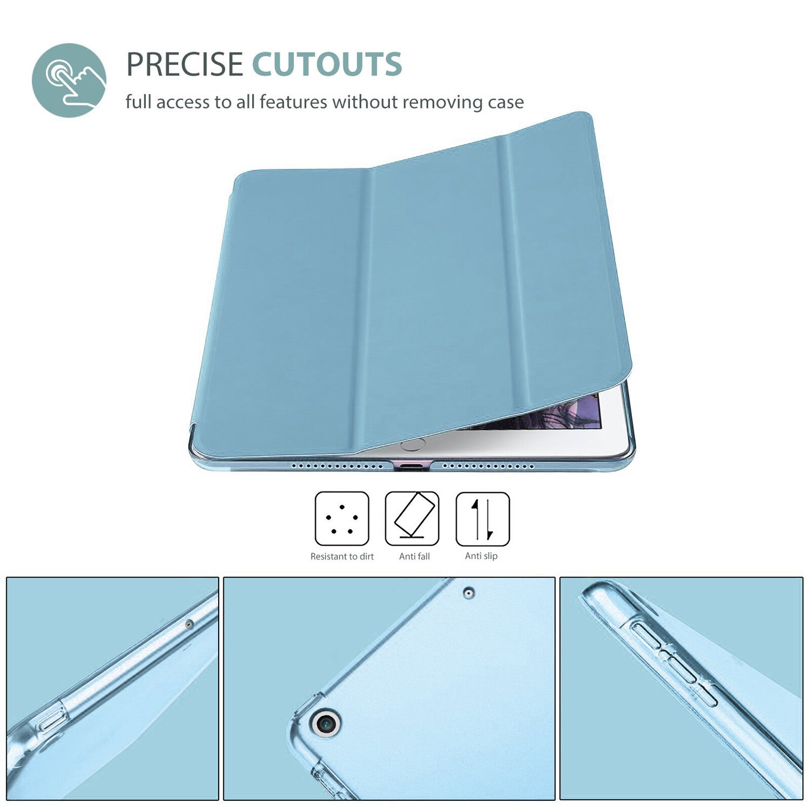 iPad Smart Multi Colour Case