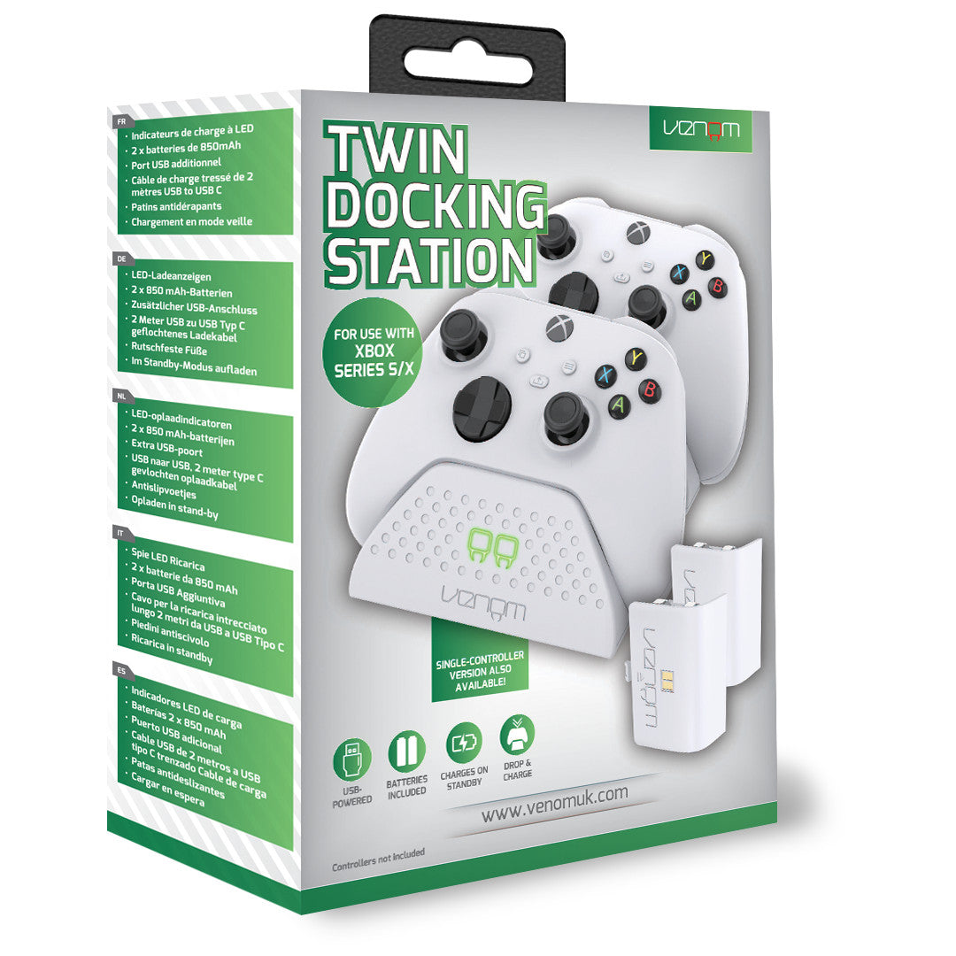 Xbox Charging Dock with Rechargeable Batteries